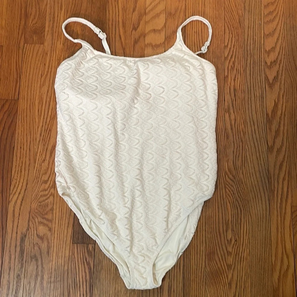 Andie The Amalfi One Piece Swimsuit Gardenia Cream plus size XXXL NWT - Picture 4 of 9